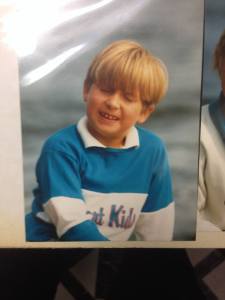 I also had trouble opening my eyes.