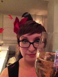 Three white wine spritzers is the magic number.