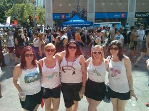 Our majestic herd of rainbow-puking unicorns.